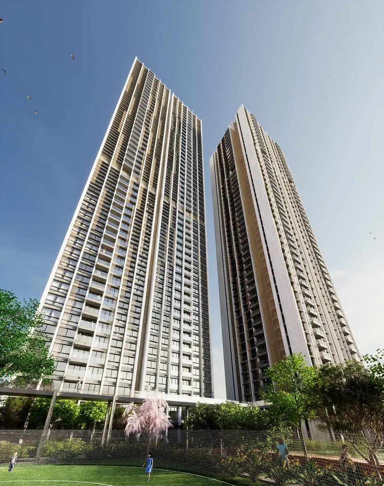Runwal 25Hr Life 21 Acre Premium Township Elevation View Manpada Thane West